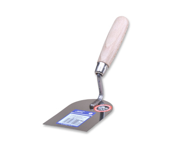 Instar 0702 kielnia sztukatorska nierdzewna 80mm uchwyt drewniany