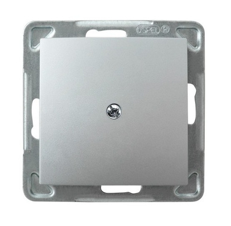 OSPEL IMPRESJA Z-1Y/m/18 Zaślepka modułu srebro 