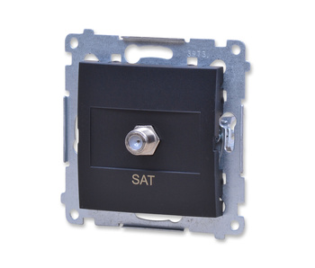 Kontakt simon 54 dasf1.01/49 gniazdo antenowe typu f pojedyncze