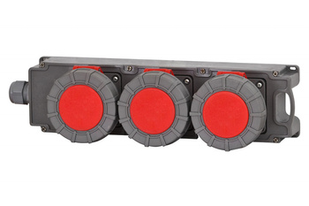 F-ELEKTRO F3.0588  Rozdzielacz TRIBOX 16/5, 2x32/5    IP65