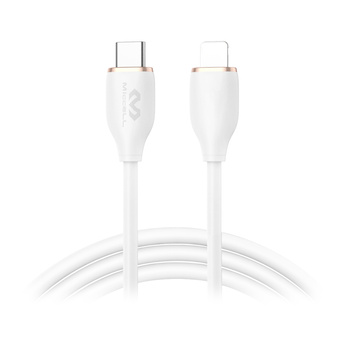 Kabel USB-C - Lightning Miccell VQ-D09, 30W, 1,5m, biały