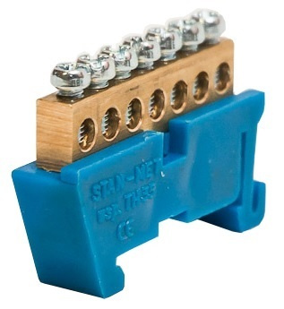 Stan-met Listwa zaciskowa 7x10mm2 niebieska