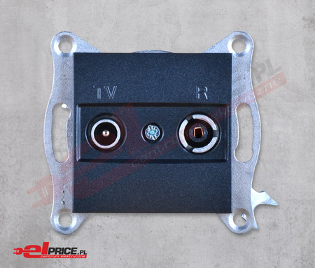 Schneider asfora eph3300171 gniazdo r-tv końcowe 1db