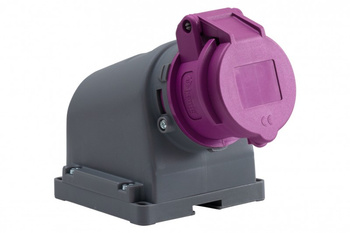 F-ELEKTRO F7.0070  Gniazdo stałe 16A 2p 24V IP44 /FE/