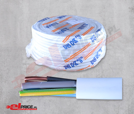 NKT przewód okrągły kabel YDY 5x6 żo 450/750 25m