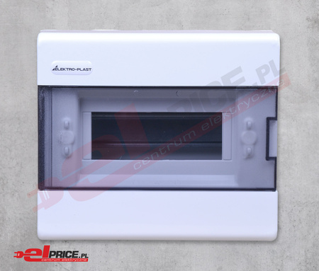 Rozdzielnica natynkowa 1x8 srn-8 abs pc skrzynka