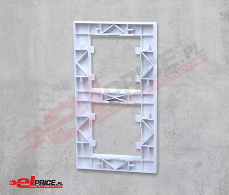 Hager lumina intense wl5620 ramka 2-krotna pionowa