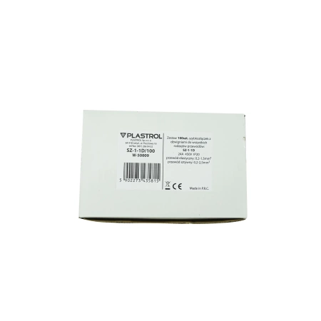 Plastrol Zestaw 100 szt. szybkozłączek z dźwigniami SZ-1-1D/100 W-50009