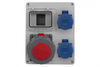F-ELEKTRO F3.0324 Rozdzielnica R-240 4M 32/5, 2x230V     IP65