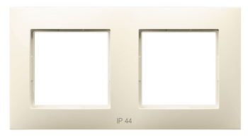 Ospel aria RH-2U/27 Ramka podwójna do łączników IP-44