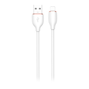 Kabel USB-A - Lightning Miccell VQ-D09, 3A, 1,5m, biały