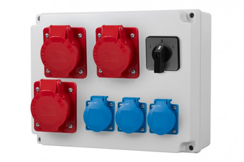 F-ELEKTRO F3.0347 Rozdzielnica R-310 3x32/5, 3x230V, L/P(63A)