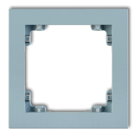 KARLIK DECO 48DR-1 Ramka uniwersalna pojedyncza z tworzywa DECO Pastel Matt