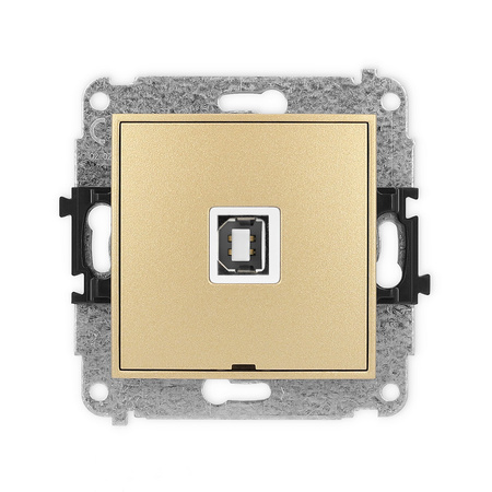 KARLIK ICON 29IGUSBBO-3  Gniazdo pojedyńcze  USB A-B 2.0