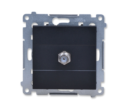 Kontakt Simon 55 tasf1.01/149 gniazdo antenowe typu f pojedyncze