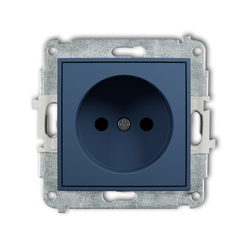 KARLIK ICON 64IGP-1p Mechanizm gniazda pojedynczego bez uziemienia 2P (przesłony torów prądowych)