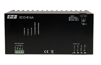 F&F Ściemniacz oświetlenia SCO-816A 230 V dużej mocy z wejściem analogowym