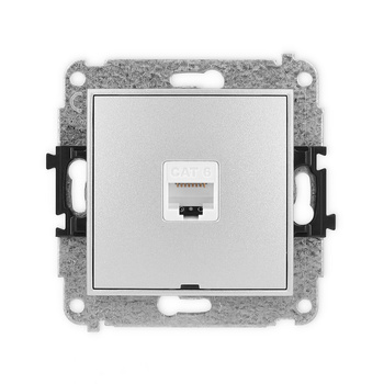 KARLIK MINI 7MGKBO-3  Gniazdo komputerowe pojedyńcze  1xRJ45