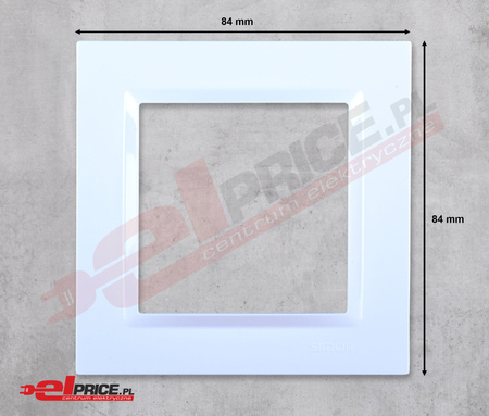 Simon 10 cr1/11 ramka maskująca pojedyncza 1-krotna