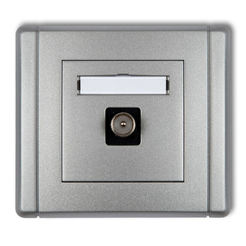 KARLIK FLEXI 7FGTV-1  Gniazdo antenowe pojedyncze TV