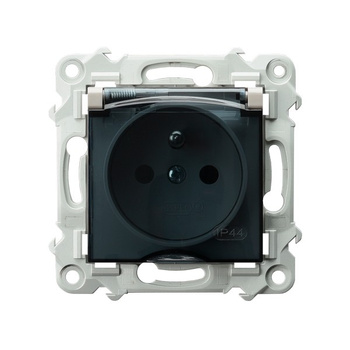 OSPEL SZAFIR GPH-1ZZ/m/83/d Gniazdo bryzgoszczelne z uziemieniem IP-44