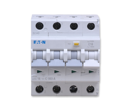 Eaton120660  mrb6-16/3n/c/003-a  3+n wyłącznik nadprądowy z różnicowoprądowym