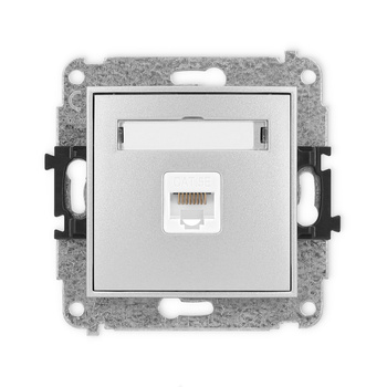 KARLIK MINI 7MGK-1  Gniazdo komputerowe pojedyńcze  1xRJ45