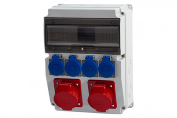 F-ELEKTRO F3.0454 Roz. CAJA 12M 2x16/5, 4x230V