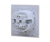 Ospel szafir gph-1zz/m/33/d gniazdo bryzgoszczelne z uziemieniem ip44