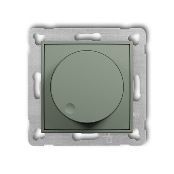 KARLIK MINI 61MRO-3 Mechanizm elektronicznego regulatora oświetlenia przyciskowo-obrotowego do współpracy z zasilaczami sterowanymi napięciem 1–10 V