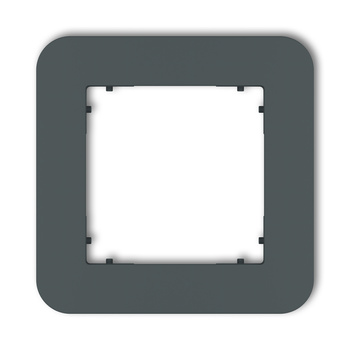 KARLIK MINI 28MRTZ-1 Ramka uniwersalna pojedyncza zaokrąglona z tworzywa