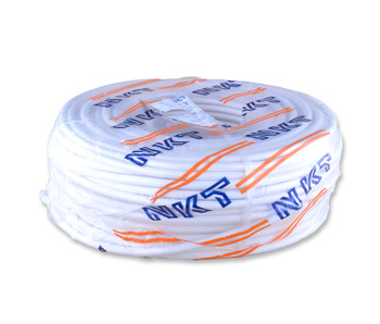 Kabel przewód YDYżo 5x1,5 450/750 okrągły biały NKT 172170002C0100 100m