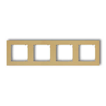 KARLIK MINI 29MR-4 Ramka uniwersalna poczwórna z tworzywa