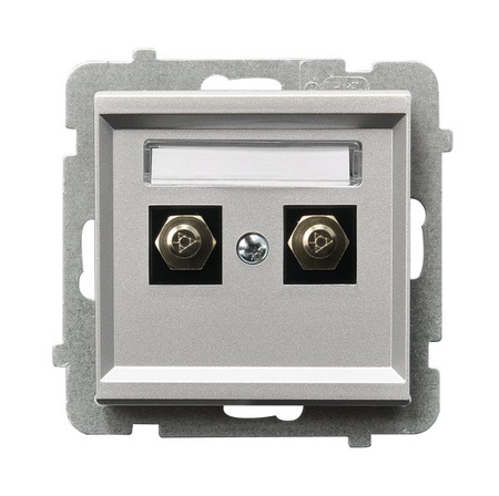 OSPEL SONATA GPE-2R/m/38 Gniazdo ekwipotencjalne podwójne