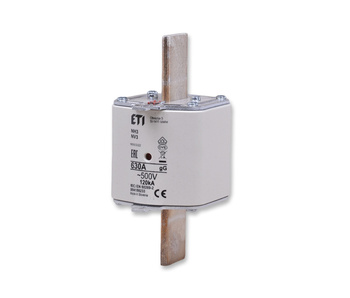 ETI Wkładka topikowa zwłoczna NH3 gG 630A/500V 004186233