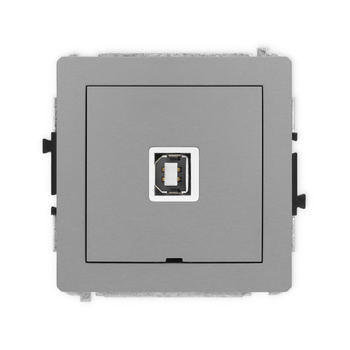 KARLIK DECO 27DGUSBBO-3  Gniazdo pojedyńcze  USB A-B 2.0