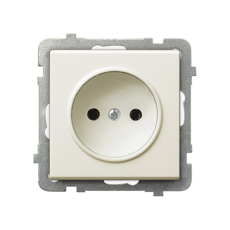 OSPEL SONATA GP-1R/m/27 Gniazdo pojedyncze ecru