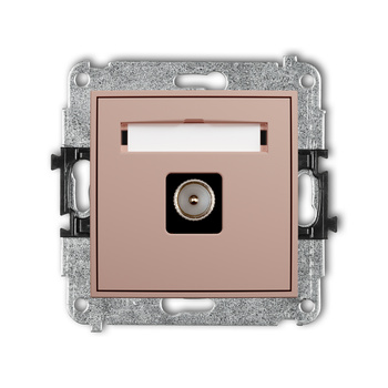 KARLIK ICON 62IGTV-1 Mechanizm gniazda antenowego pojedynczego TV