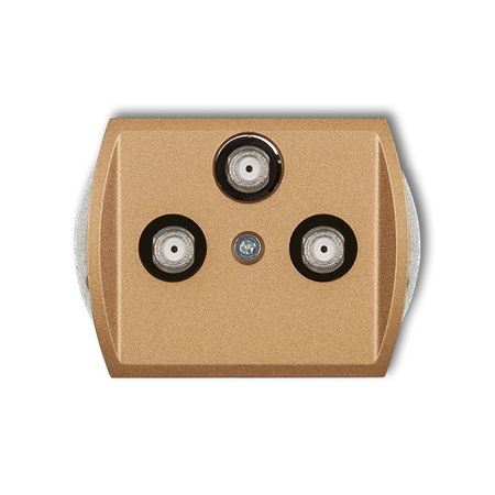 KARLIK TREND 8GMU  Gniazdo multimedialne 3F DATA (UPC)