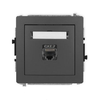 KARLIK DECO 28DGK-9  Gniazdo komputerowe pojedyńcze  1xRJ45