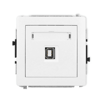 KARLIK DECO DGUSB-3  Gniazdo pojedyńcze  USB A-B2.0