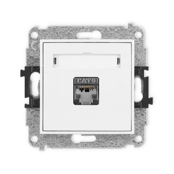 KARLIK MINI MGK-1e  Gniazdo komputerowe pojedyńcze  1xRJ45