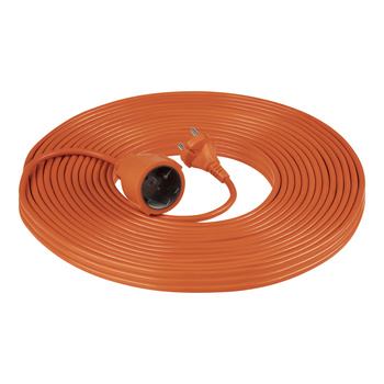 Przedłużacz PVC IP20 30m 1x2P, H03VV-F 2x1mm²