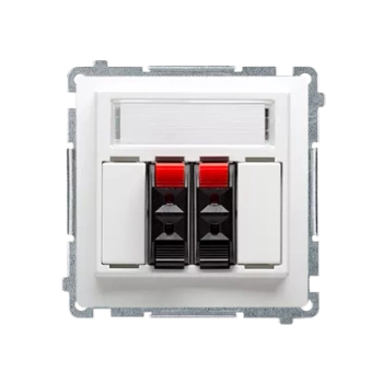 Kontakt-Simon Basic Gniazdo głośnikowe 2-krotne BMGL3.01/11