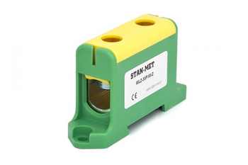 Stan-met Złączka szynowa gwintowa 1x95mm2 zielono-żółta WLZ-35P/95/Z