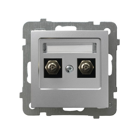 Ospel as GPE-2G/m/18 Gniazdo ekwipotencjalne podwójne