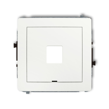 KARLIK DECO 25DGMBO-1P  Gniazdo multimedialne pojedynczego bez modułu