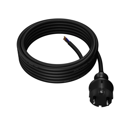 Plastrol Przewód przył. z wtyczką kąt. PP-40H/5M/3X1,5/H05RR-F W-97274