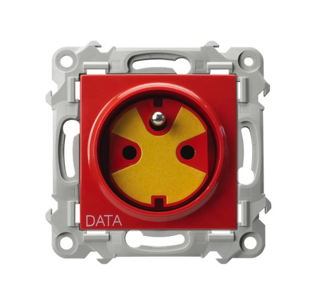 OSPEL SZAFIR GP-1ZZK/m/00 Gniazdo z uziemieniem DATA z kluczem