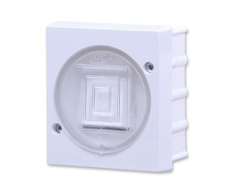 Ospel lambda łnh-1l/00 włącznik jednobiegunowy natynkowy IP44